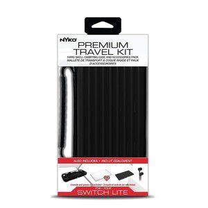 Nyko‎ Premium Travel Kit Black Nintendo Switch Carrying Case
